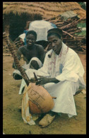 GUINÉ- BISSAU - MUSICA - Tocador De »Korá» (Mandinga) - Fulacunda ( Ed. FOTO SERRA Nº 126) Carte Postale - Guinea-Bissau