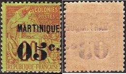 Martinique 1888-91 -  Timbre Des Colonies Françaises De 1881 - Neuf* MH  - Yvert Et Tellier N° 11 - Neufs