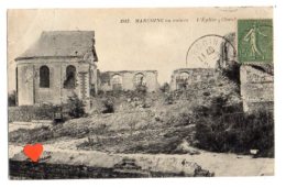 06584-LE-59-MARCOING En Ruines-L' Eglise - Marcoing