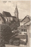 Schweiz, 1909,  Zofingen, Stadtkirche, Stadtgarten, Seltene Ansichtnach Cornaux, Siehe Scans! - Cornaux