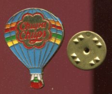 Pin's - Montgolfière Montgolfières CHUPA CHUPS Sucette Bonbon - Luchtballons