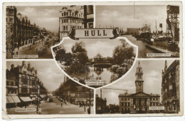 Hull Multiview Postcard - Hull