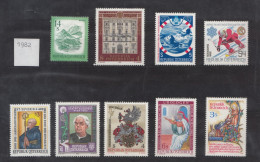 Austria 1982 Annata Completa / Complete Year Set **/MNH VF - Années Complètes