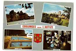 CPSM 79 COULONGES-SUR-L'AUTIZE MULTIVUE - Coulonges-sur-l'Autize