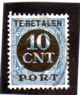 1924 Paesi Bassi - Segnatasse - Tasse