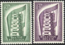 Mint Stamps  Europa CEPT 1956  From Belgium - 1956
