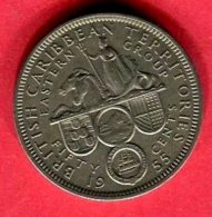 50 CENTS  1955  ( KM 7) TB  3 - British Caribbean Territories