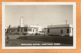 Hastings NE Old Real Photo Postcard - Hastings