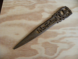 Ouvre Lettres Coupe Papier En Bois Westfalen - Letter-opener