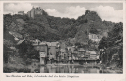 Idar Oberstein - S/w Mit Nahe Felsenkirche Und Burgruinen - Idar Oberstein