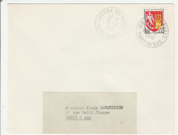 Morne Des Esses Martinique 1966 - Cachet Tireté Agence Auxiliaire - Covers & Documents