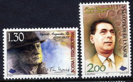 BOSNIA & HERCEGOVINA (Sarajevo) 1997 Personalities MNH / **.  Michel 111-12 - Bosnia Herzegovina