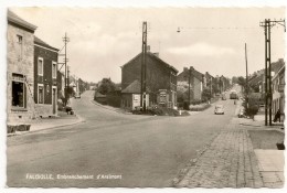 FALISOLLE, Embranchement D´Arsimont. Vers Rivière, Timbre Eglise St Loup à Namur; VW Cox, Autobus. - Sambreville