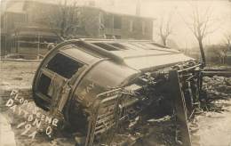 FLOOD SCENE . DAYTON . O . PHOTO CARD . - Dayton