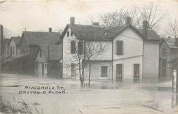 RIVERDALE ST. , DAYTON . O . FLOOD . - Dayton