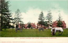 OFFICERS' QUARTERS , FORT WRIGHT , NEAR SPOKANE, WASHINGTON . - Spokane