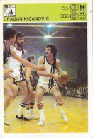 Basketball - Dragan Kicanovic Yugoslavia - Trading Card Svijet Sporta - Basketbal