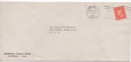 3012  Carta    Saskatoon Sask 1952 Canada - Storia Postale