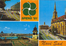 Table Tennis Ping Pong - World Championship SPENS 81 Postcard + Postmark - Table Tennis