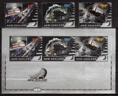 New Zealand 2003 America's Cup - Team New Zealand - The Defence.sailing, Yachting.Toyota,Sap,Telecom.S/S And Stamps.MNH - Nuevos