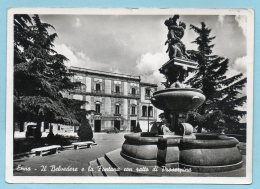 Delcampe - Enna - Il Belvedere E La Fontana Con Ratto Di Proserpina - Enna