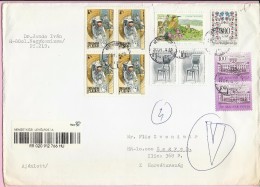 Letter - 2001., Hungary, Registrated Letter - Storia Postale