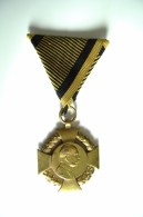AUSTRIA   Austrian    Medal, Franz Joseph, 1848 - 1908   MILITARE   MEDAGLIA  MED - Oesterreich