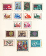 Luxemburg 1970 Annata Completa / Complete Year Set **/MNH VF - Volledige Jaargang