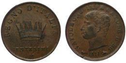 1 Centesimo 1811 M (Italian States - Kingdom Of Napoleon) - Napoleontisch