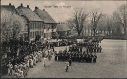 ! Alte Ansichtskarte Rendsburg, Militärparade, 1909, Militaria, Schleswig-Holstein - Regimenten