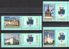 Romania 2014 / Danube Cities - Tulcea / Set 4 Stamps With Labels - Nuevos