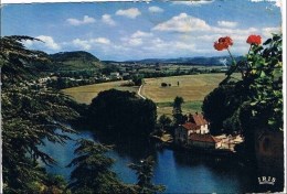 FUMEL . 47 . Vue Aerienne La Vallée Du Lot . - Fumel