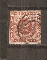 Dinamarca-Denmark Yvert Nº 8 (usado) (o) - Used Stamps