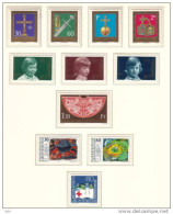 Liechtenstein - 1975 Annata Completa / Complete Year Set **/MNH VF - Años Completos