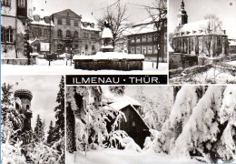 Ilmenau - S/w Mehrbildkarte 7 - Ilmenau