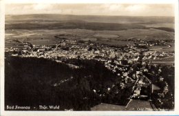 Ilmenau - S/w Ortsansicht 1  Bad Ilmenau Luftbild - Ilmenau