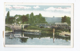 CPA ANGLETERRE - MAPLEDURHAM LOCK - Très Jolie Vue D´un Pont Situé Dans Un Petit Village - Andere & Zonder Classificatie