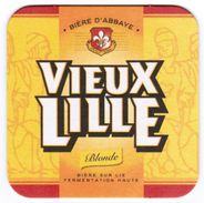 SOUS-BOCK BIERE D'ABBAYE VIEUX LILLE BLONDE / ABBATIALE DE SAINT-AMAND AUX BAIES DE GENEVRIERS MEDAILLE D'ARGENT 2006 - Beer Mats