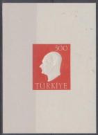 TURKEY - 1959 Kemal Ataturk Miniature Sheet. Scott 1472a. MNH ** - Nuovi