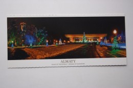 KAZAKHSTAN.  Almaty. ALMATY Palace Of The Republic  - Modern  Postcard  - Euro Format - Kasachstan
