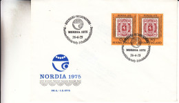 Finlande - Document De 1975 - Oblit Helsinki - Timbres Sur Timbres - Exposition Philatélique - Valeur 9,5 € ( 6 + 3,5 ) - Storia Postale