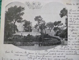 CPA 30 Gard Alès Alais  Précurseur Le Fort 1900 - Alès