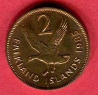 2 CENT 1985 ( KM 5) SUP 3 - Falklandeilanden