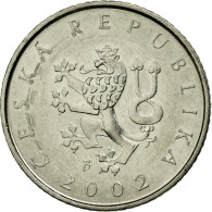 Monnaie, République Tchèque, Koruna, 2002, TTB+, Nickel Plated Steel, KM:7 - Czech Republic