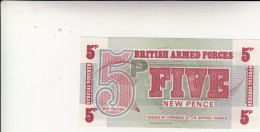 British Armed Forces 5 Five Pence. Eccellente Conservazione - Forze Armate Britanniche & Docuementi Speciali