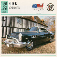 Buick 1951-1958 (derrière Il Y A Un Texte Sur Les Caracteristiques De La Voiture) - Auto's