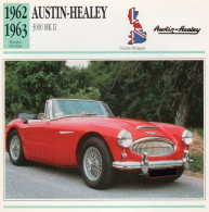 Austin-Healey 3000 MK II 1962-1963 (derrière Il Y A Un Texte Sur Les Caracteristiques De La Voiture) - Automobili