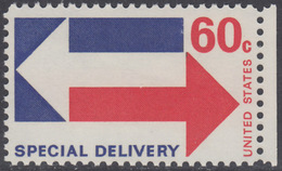 !a! USA Sc# E23 MNH SINGLE W/ Right Margin - Arrows - Officials