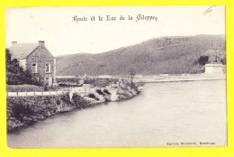 * Gileppe (Liège - Luik - La Wallonie) * (Edition Marcovici) Route Et Le Lac De La Gileppe, Quai, Stuwdam, Rare, Old CPA - Gileppe (Barrage)