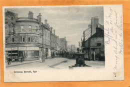Ayr Alloway Street 1905 Postcard - Ayrshire